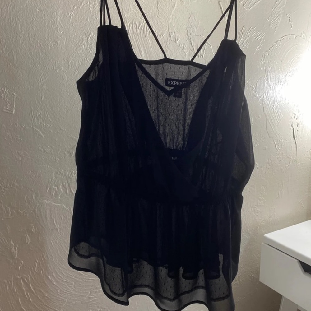 Express shear black top
